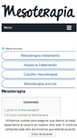 Mobile Screenshot of mesoterapiaymas.com